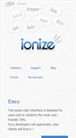 Mobile Screenshot of ionizecms.com